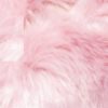 Pink faux fur