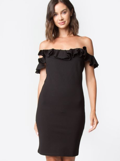 Black Sexy Bodycon Dress