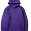 Pure Colour Casual Fashion Versatile Hoodies